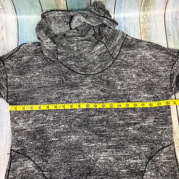 Lululemon Pullover Forever Endeavour Long Sleeve Size 10 Rush Jacquard Black Whi - Picture 6 of 13